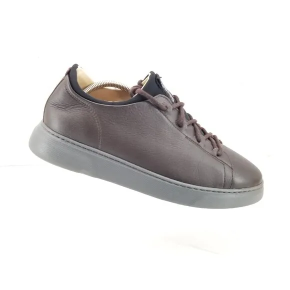 Samuel Hubbard Flight Shoes Mens Espresso Sneakers Low Top Casual M1600-009 10W