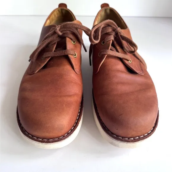 Samuel Hubbard Free Brown Leather Oxford Walking Shoes Size 10M