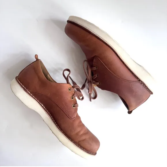 Samuel Hubbard Free Brown Leather Oxford Walking Shoes Size 10M