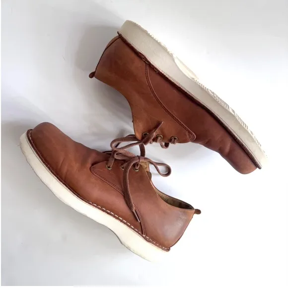 Samuel Hubbard Free Brown Leather Oxford Walking Shoes Size 10M