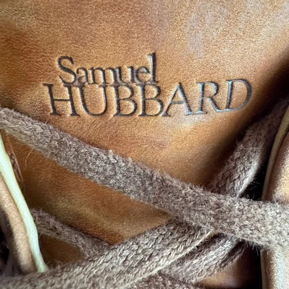 Samuel Hubbard Free Brown Leather Oxford Walking Shoes Size 10M
