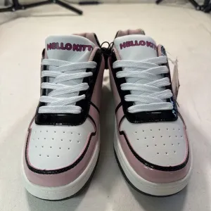 Sanrio Hello Kitty Womens Casual Court Sneakers Size‎ 8 Pink, Christmas NWT