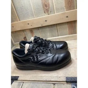 SAS Black Comfort Casual Oxford Shoes Leather Womens 9.5M