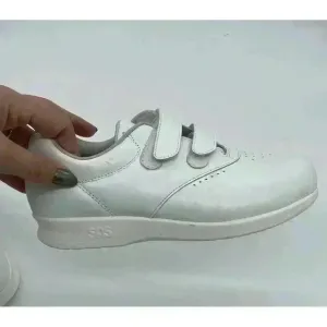 SAS Me Too Womens‎ Size 6.5W White Leather Walking Shoes