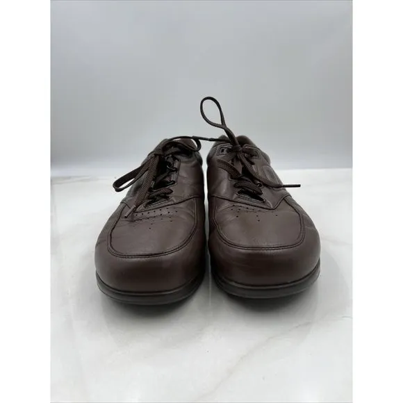 SAS Time Out Antique Walnut Brown Walking Shoes Made USA Men's 14 N