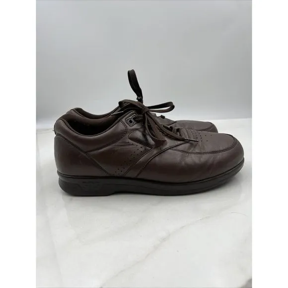 SAS Time Out Antique Walnut Brown Walking Shoes Made USA Men's 14 N