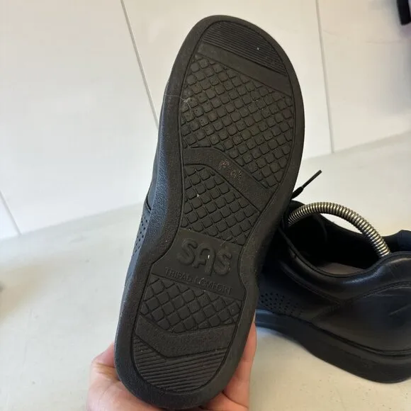 SAS Tripad Casual Comfort Walking Shoes Men’s 9.5 M Black Leather $205