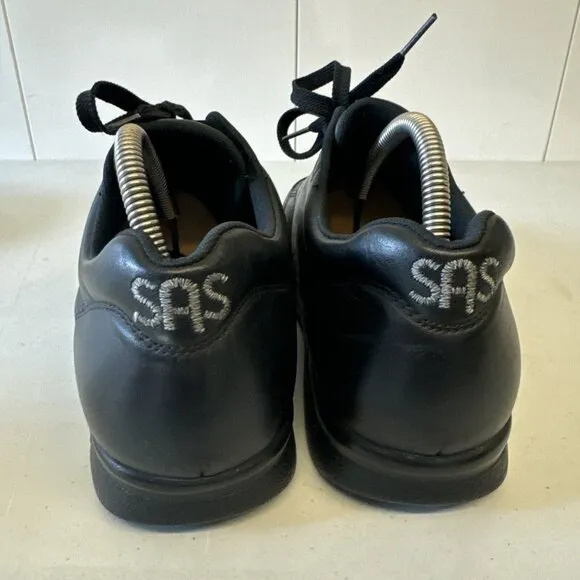 SAS Tripad Casual Comfort Walking Shoes Men’s 9.5 M Black Leather $205