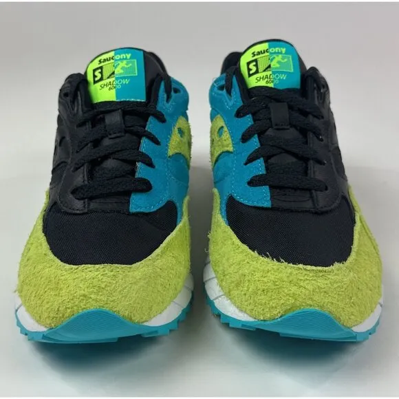 Saucony Originals Shadow 6000 Split Mens 8.5 Yellow Blue Running Shoes S70751-1