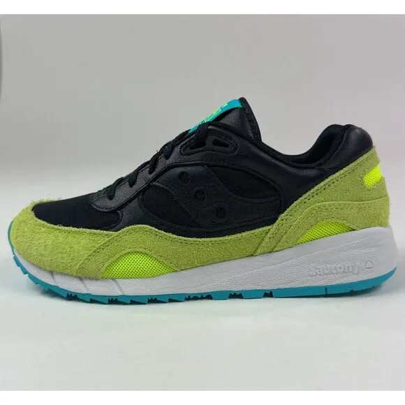 Saucony Originals Shadow 6000 Split Mens 8.5 Yellow Blue Running Shoes S70751-1