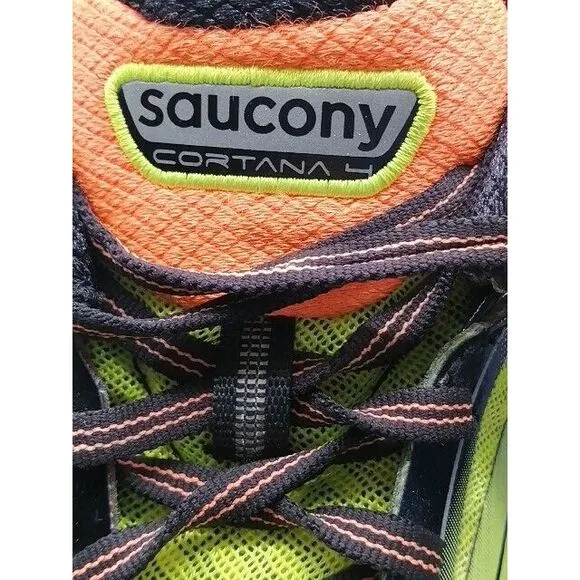 Saucony Sneakers Mens‎ Cortana 4 Green 12 Running Shoes Power Grid Athletic