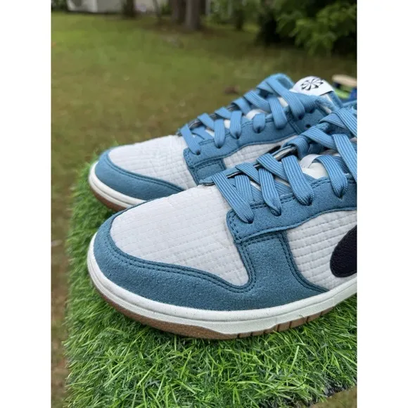 Size 10 - Nike Dunk Low SE Next Nature Rift Blue/Gray Fog/Sail/Cave Purple
