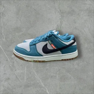 Size 10 - Nike Dunk Low SE Next Nature Rift Blue/Gray Fog/Sail/Cave Purple