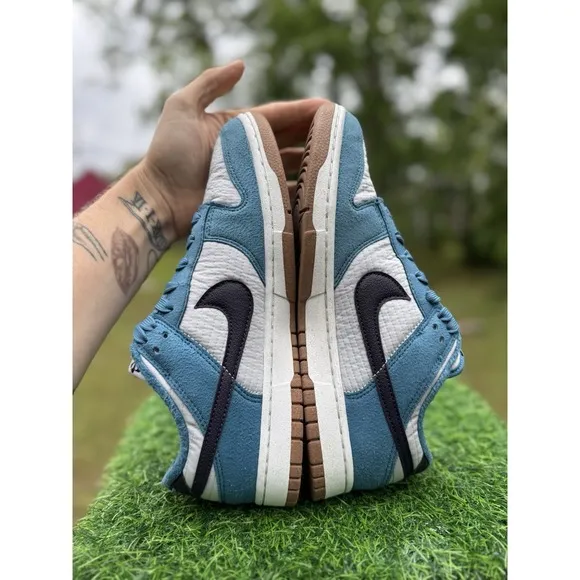 Size 10 - Nike Dunk Low SE Next Nature Rift Blue/Gray Fog/Sail/Cave Purple