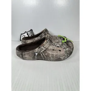Size 8 Mens Crocs Classic Lined Realtree Edge Camo Casual Shoes 205377-280 NEW