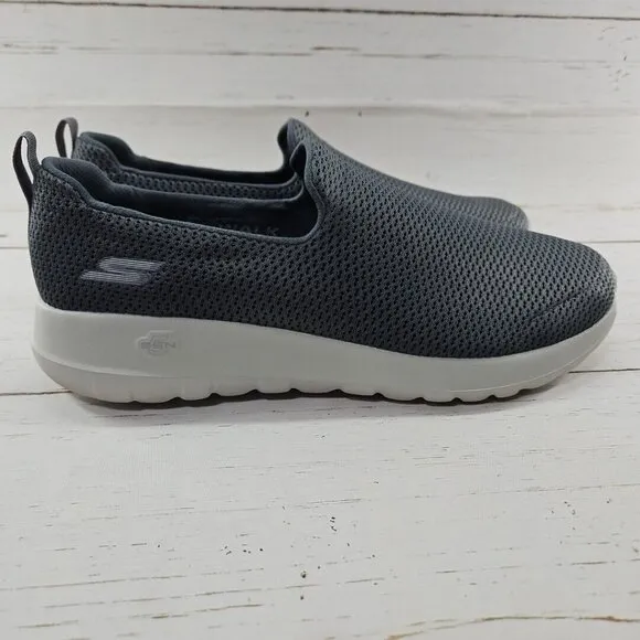 Skechers Go Walk Max Walking Shoes Mens 11 Gray Mesh Slip On Low Top‎