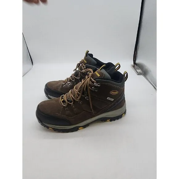 Skechers Men's 64869 Relaxed Fit Relment Pelmo Waterproof Hiking Boots Sz 10.5