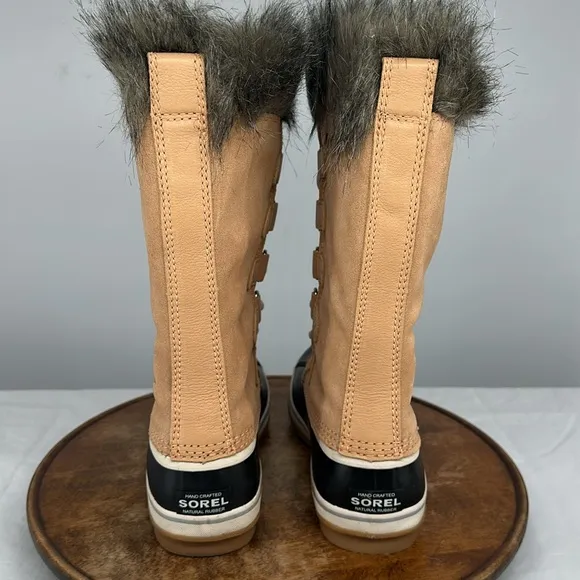 Sorel Boots Wm 9.5 Joan of Arctic Winter Snow Faux Fur Waterproof Tall