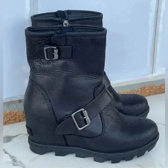 Sorel Joan Of Arctic Wedge I LeatherBooties 6.5