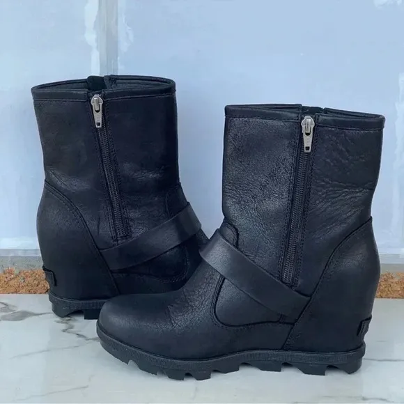 Sorel Joan Of Arctic Wedge I LeatherBooties 6.5