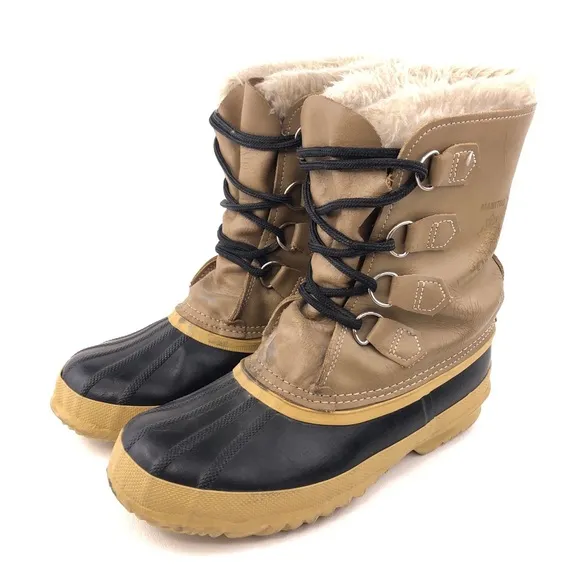 Sorel Manitou Waterproof Winter Snow Duck Boots 8