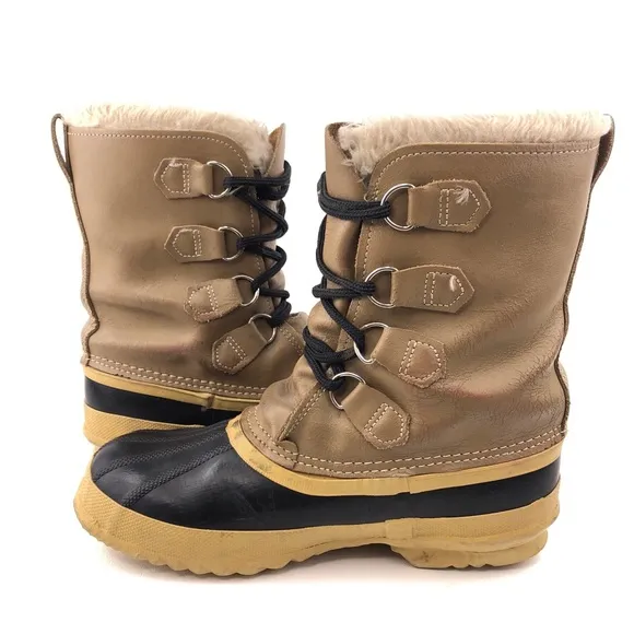 Sorel Manitou Waterproof Winter Snow Duck Boots 8