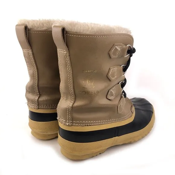 Sorel Manitou Waterproof Winter Snow Duck Boots 8