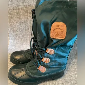 Sorel Snowlion boots, size 8