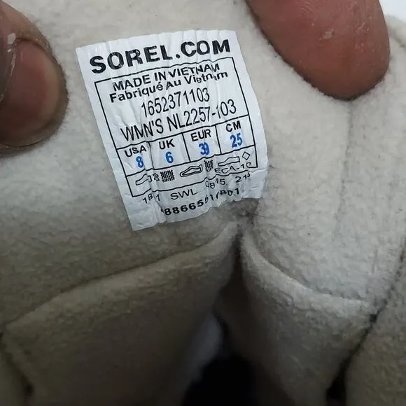 Sorel Tofino Holiday Waterproof Limited Edition Snow Boots Women's Size 8