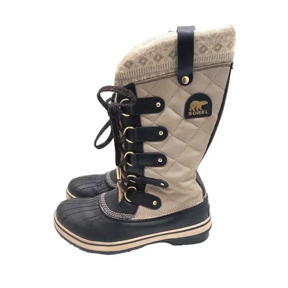 Sorel Tofino Holiday Waterproof Limited Edition Snow Boots Women's Size 8
