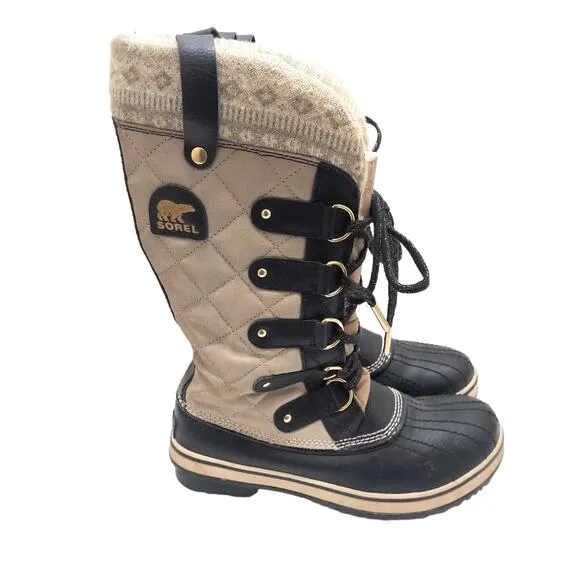 Sorel Tofino Holiday Waterproof Limited Edition Snow Boots Women's Size 8