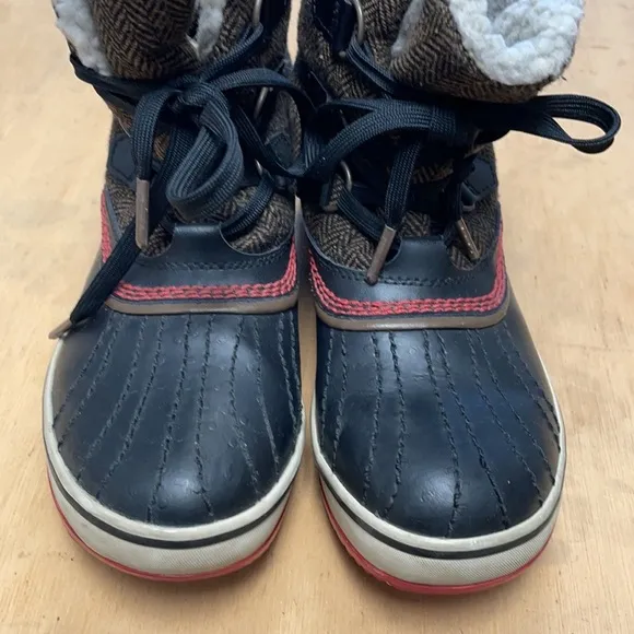 Sorel Trivoli Herringbone duck boots