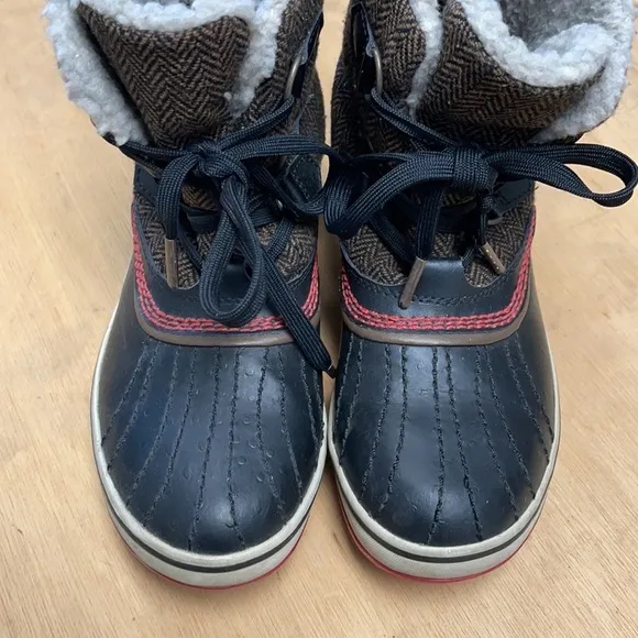 Sorel Trivoli Herringbone duck boots