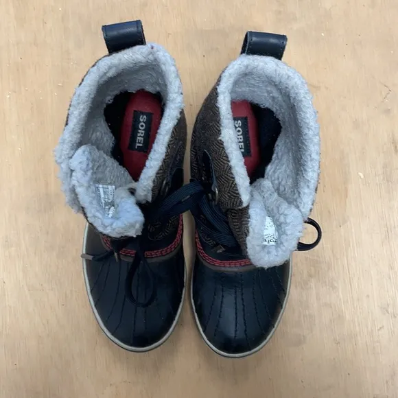 Sorel Trivoli Herringbone duck boots