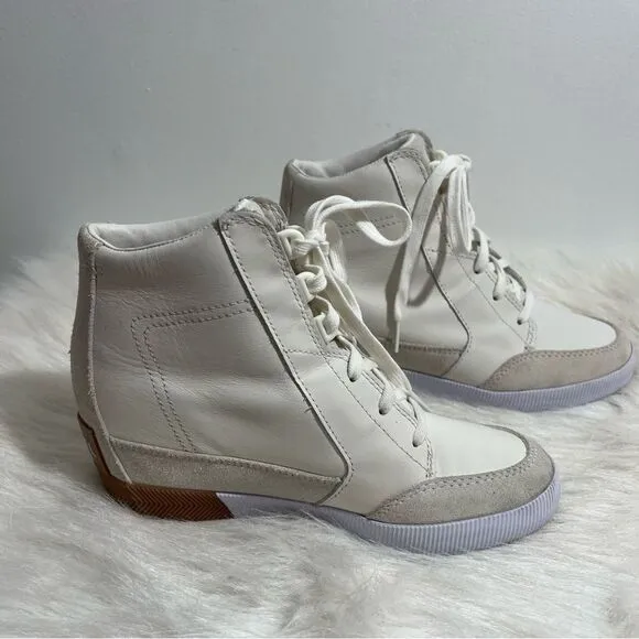 Sorel White Out 'N About White Wedge Winter Boot -- 8