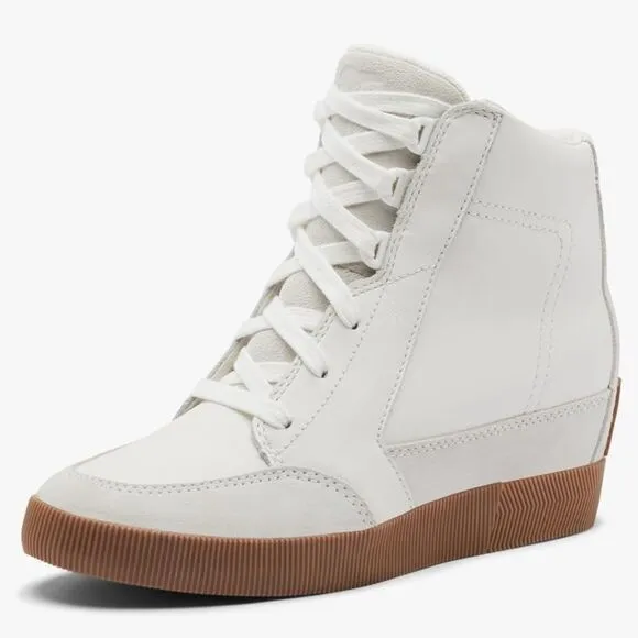 Sorel White Out 'N About White Wedge Winter Boot -- 8