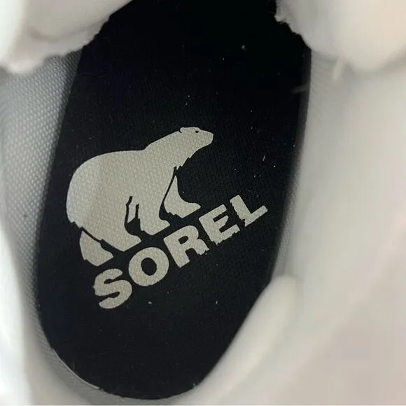 Sorel White Out 'N About White Wedge Winter Boot -- 8