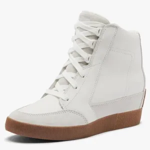 Sorel White Out 'N About White Wedge Winter Boot -- 8