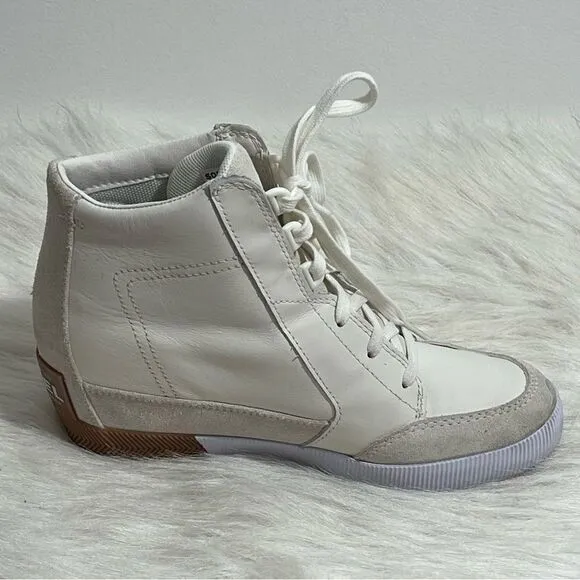 Sorel White Out 'N About White Wedge Winter Boot -- 8