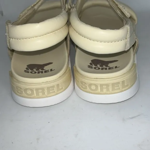 Sorel Women's Viibe Sandals Ivory 7.5 New