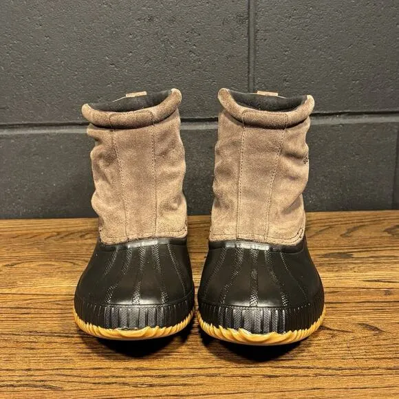 Sorel WP Boots Mens 10.5 Arapaho Thinsulate Brown Lined Duck Snow Outdoor