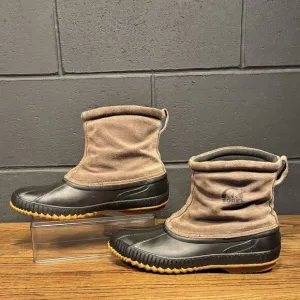 Sorel WP Boots Mens 10.5 Arapaho Thinsulate Brown Lined Duck Snow Outdoor