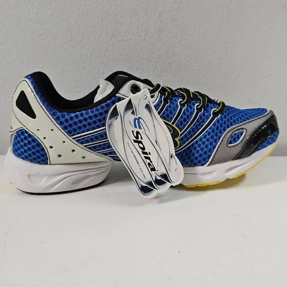 Spira Men's Stinger XLT Running Shoes‎ Blue SRX221 Lace Up Low Top Mesh 7 M