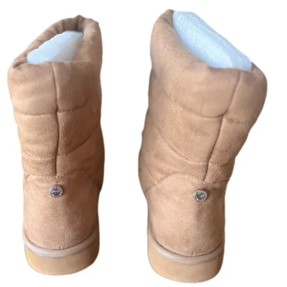 Steve Madden Icy Faux Fur Lined Quilted Boots
