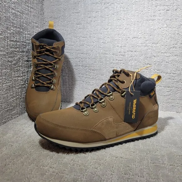 Teva Men's Freeside RR Men's Size US 11 Bison/Tobacco Brown Hiking Leather Boots