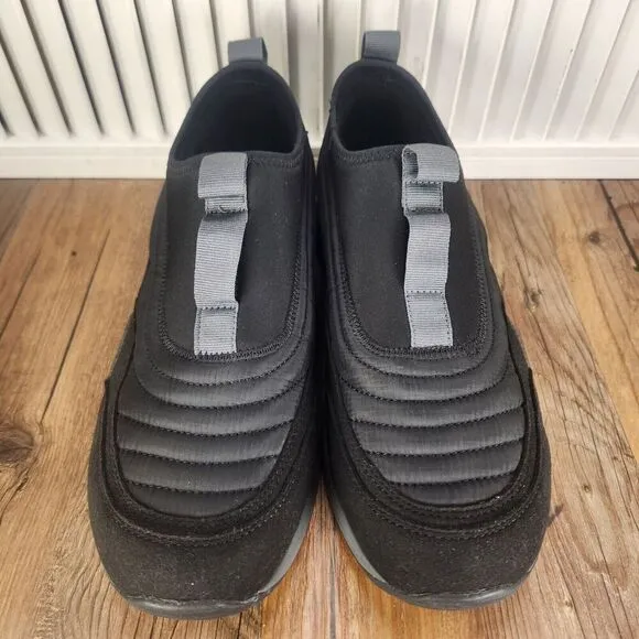 Teva ReEMBER Vistaverse 1129570 Mens Sz 9 Black Slip On Casual Sneaker Shoes NEW