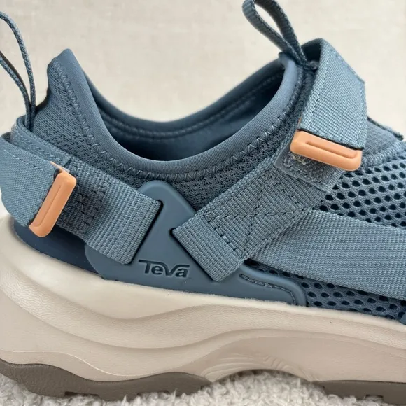 Teva Shoes Womens 8 Blue Outlaw Universal Water Outdoors Walking Kayaking Shoe