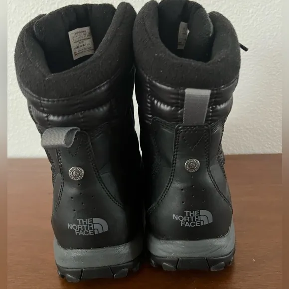 The North Face US 12 Black Thermoball Lace Up Boot