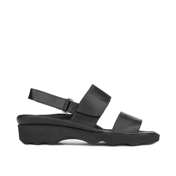 THIERRY RABOTIN barton black leather Sandals