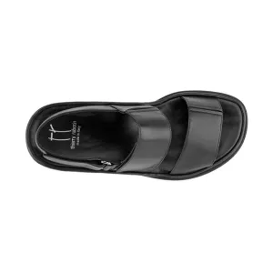 THIERRY RABOTIN barton black leather Sandals